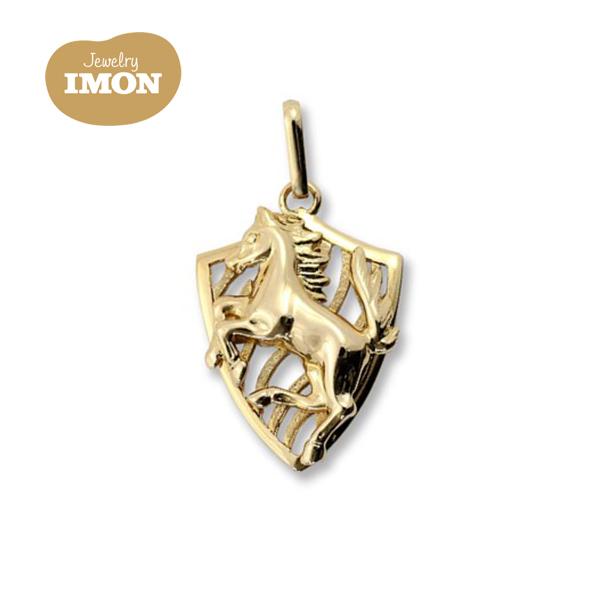 新品」18金 馬 ホース ペンダント K18 エンブレム : Jewelry IMON 御徒