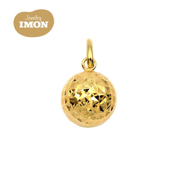 新品」18金 K18 カット 丸玉 10mm ペンダント : Jewelry IMON 御徒町店