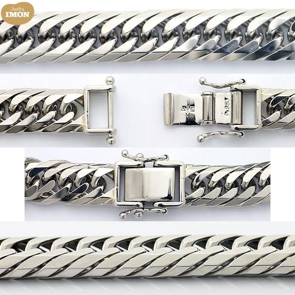 速くおよび自由な プラチナ 喜平 ブレスレット 8面 Pt850 50g cm 激安人気新品