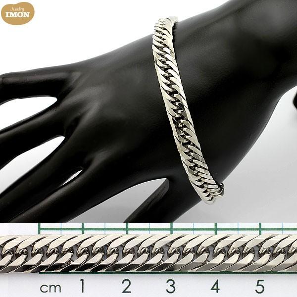 速くおよび自由な プラチナ 喜平 ブレスレット 8面 Pt850 50g cm 激安人気新品