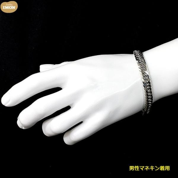 速くおよび自由な プラチナ 喜平 ブレスレット 8面 Pt850 50g cm 激安人気新品