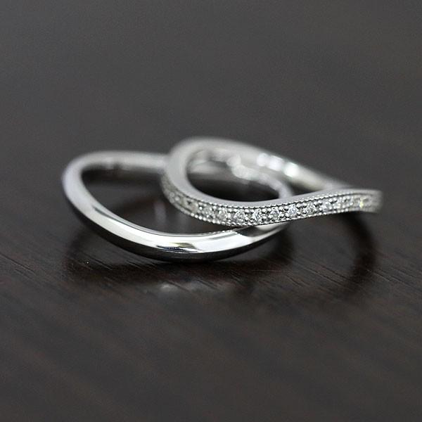 結婚指輪 マリッジリング プラチナ ペアリング PT900 ハーフ