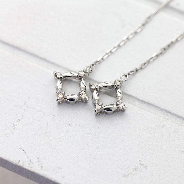 sAX AJ fB[X K10WG zCgS[h _Ch 0.08ct Ђ` XNGA h Vv v[g