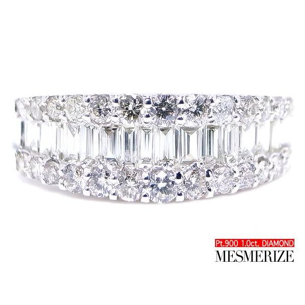 SAMER様1カラット パヴェリング 天然ダイヤモンドリング