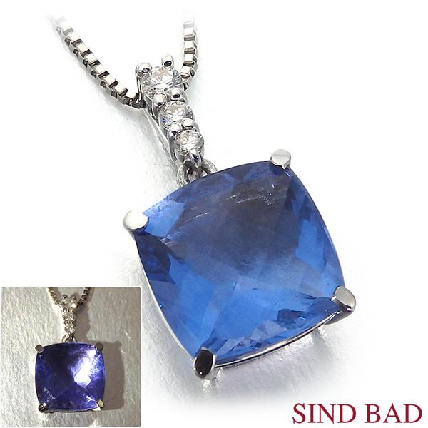 カラーチェンジ フローライト ペンダント トップ フルオライト 5.429ct 