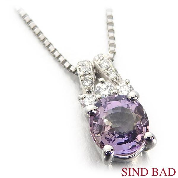パープルタンザナイト ペンダント トップ 12月 誕生石 0.818ct 
