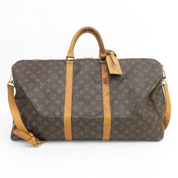 LOUIS VUITTON(ルイヴィトン) モノグラム キーポルバンドリエール55 ボストンバッグ 2way M41414 【ブランドバッグ】  【中古】 netshop