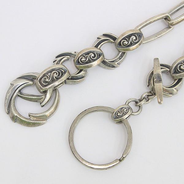 シルバー925 M'sCollectionシルバーウォレットチェーン M's(エムズ) ウォレットチェーン シルバー(SILVER) 【中古】 シルバー