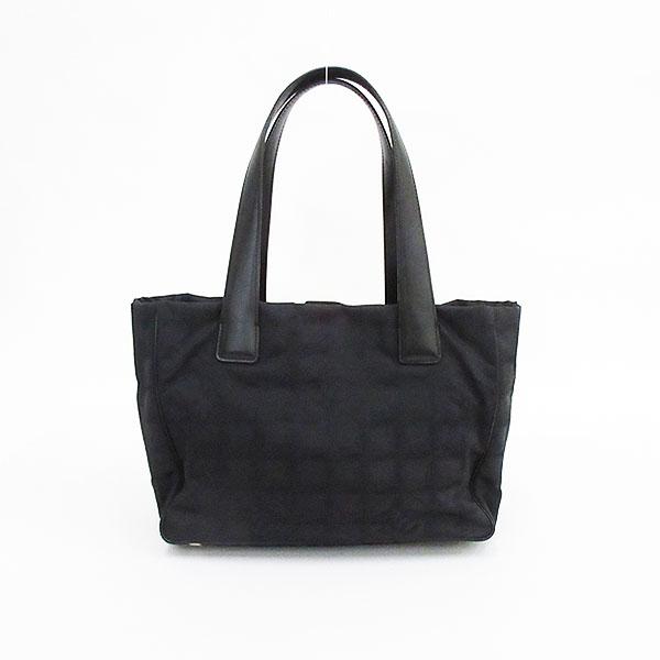 CHANEL(シャネル) ニュートラベルライン トートバッグPM 黒 ブラック