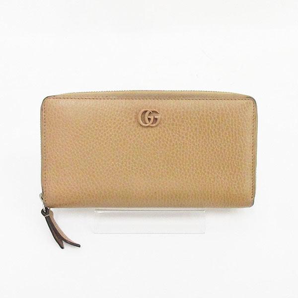 GUCCI(グッチ) GGマーモント ラウンドファスナー長財布 456117 