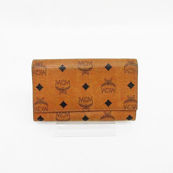 MCM（エムシーエム） 二つ折り財布 茶 ブラウン / 【ブランドバッグ