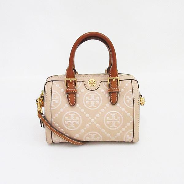 ぽ*ぷ様 TORY BURCH トリーバーチ 2WAY ハンドバッグ ショルダー TORY BURCH(トリーバーチ) Tモノグラム 2WAY/ショルダーバッグ/ハンド