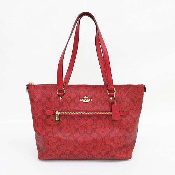 COACH(コーチ) シグネチャー トート バッグ F79609 赤 COACH(コーチ) シグネチャー トート バッグ F79609 赤