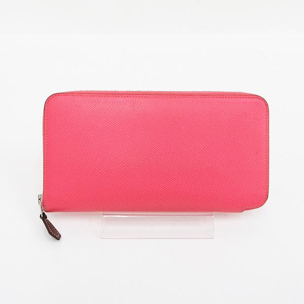 HERMES(エルメス) アザップロング シルクイン ピンク エプソン 