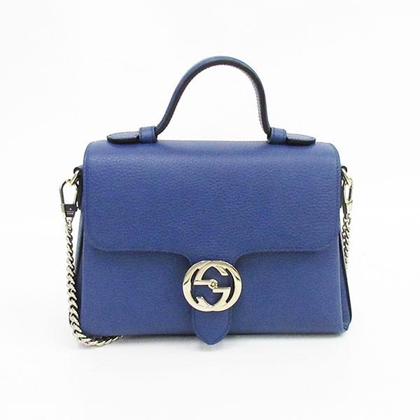 GUCCI(グッチ) インターロッキングG 2WAYバッグ ハンド ロング