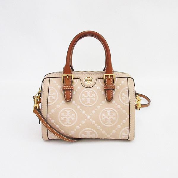 TORY BURCH(トリーバーチ) Tモノグラム 2WAYバッグ ミニボストン