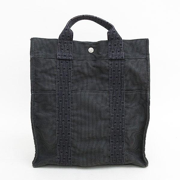 Hermes エルメス エールライン サックアドmm リュック ブランドバッグ 時間指定不可 ハンド Netshop グレー 中古