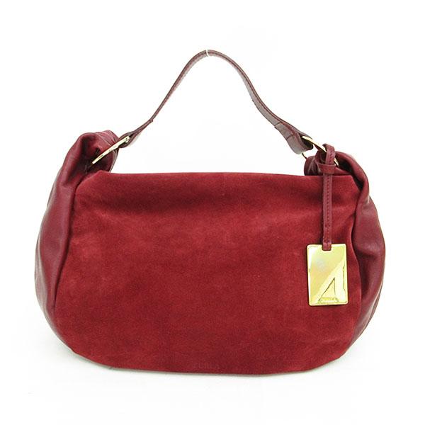 FURLA(フルラ) ワンショルダーバッグ 赤 レッド スエード FURLA(フルラ) ワンショルダーバッグ 赤 レッド スエード