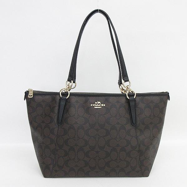 COACH(コーチ) シグネチャー トート バッグ F55064 こげ茶 ブラウン×黒 ブラック PVC【ブランドバッグ】 【中古】 netshop :1-240604032008:とーたる - 通販 - Yahoo!ショッピング COACH(コーチ) シグネチャー トート バッグ F55064 こげ茶 ブラウン×黒 ブラック PVC【ブランドバッグ】 【中古】 netshop :1-240604032008:とーたる - 通販 - Yahoo!ショッピング