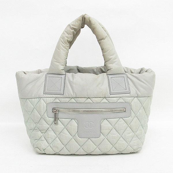 CHANEL(シャネル) コココクーン スモール トート バッグ A48610 グレー  