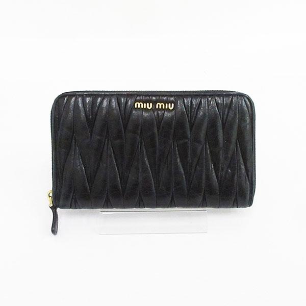 MIU MIU 長財布 マテラッセ ラウンドファスナー 楽天市場】MIUMIU ミュウミュウ 長財布 MATELASSE マテラッセ 5ML506