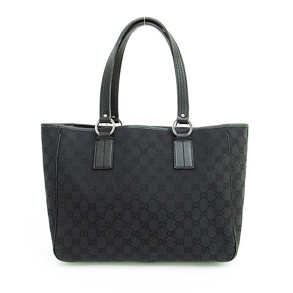 グッチ GUCCI GGキャンバス ブラック トートバッグ 076 【公式通販】