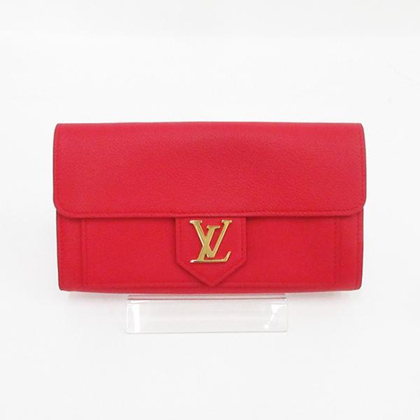 LOUIS VUITTON　ポルトフォイユ　ロックミー　長財布　M61277　赤 LOUIS VUITTON(ルイヴィトン) ポルトフォイユロックミー 長財布 M61277