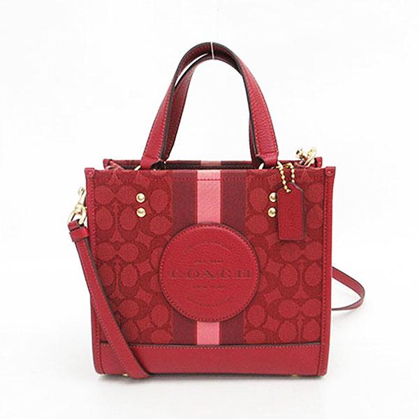 COACH(コーチ) デンプシー シグネチャー 2WAYバッグ ハンド ロング 