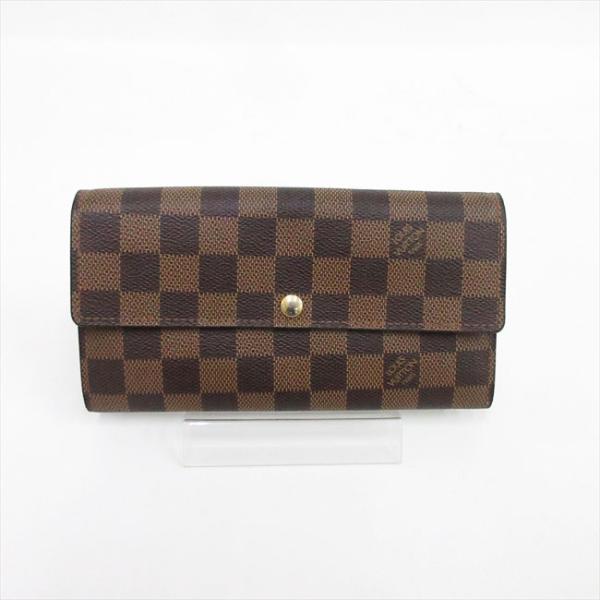 LOUIS VUITTON(ルイヴィトン) ダミエ ポルトフォイユ サラ 旧型 長財布