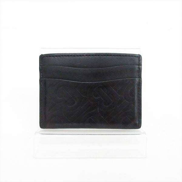 【美品】BURBERRY バーバリー TBロゴ 名刺入れ カードケース 黒 Brandol / BURBERRY バーバリー 名刺入れ TBロゴ カードケース