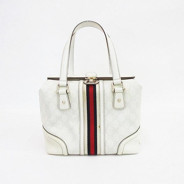 GUCCI(グッチ) シェリー ドクターズバッグ トートバッグ 146002 白