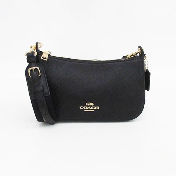 COACH(コーチ) ジェス クロスボディバッグ C7265 黒 ブラック レザー