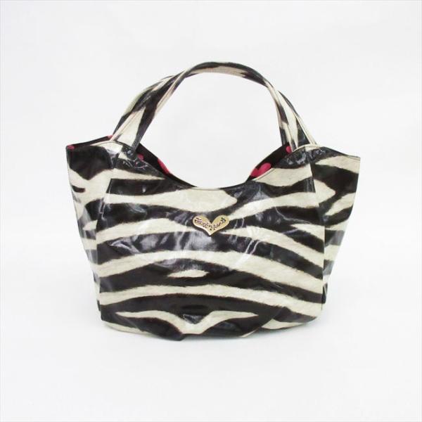 Think Bee！(シンクビー) ゼブラ トートバッグ ビニールコーティング