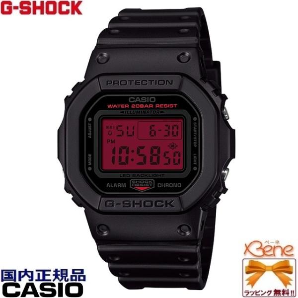 新品未使用 G-SHOCK DW-5600BBR-1JF 国内正規品 G-SHOCK ブラック&ボールドレッド DW-5600BBR-1JF メンズ 電池式