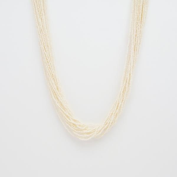 ケシパール ネックレス 20連 1.2-2.0mm 52cm SV Aランク : ACHACO