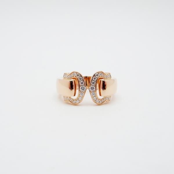 Cartier（カルティエ） 2C ブークルセ リング ダイヤモンド #49 750PG