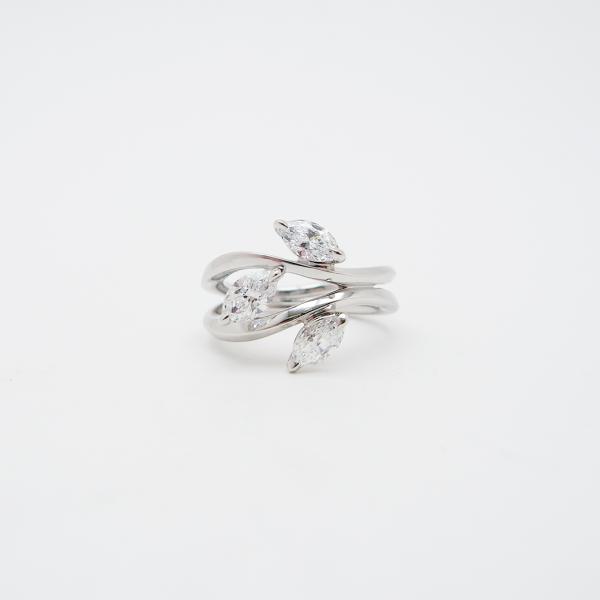 カシケイ ダイヤモンド リング 7号 0.80ct Pt950 SAランク : ACHACO