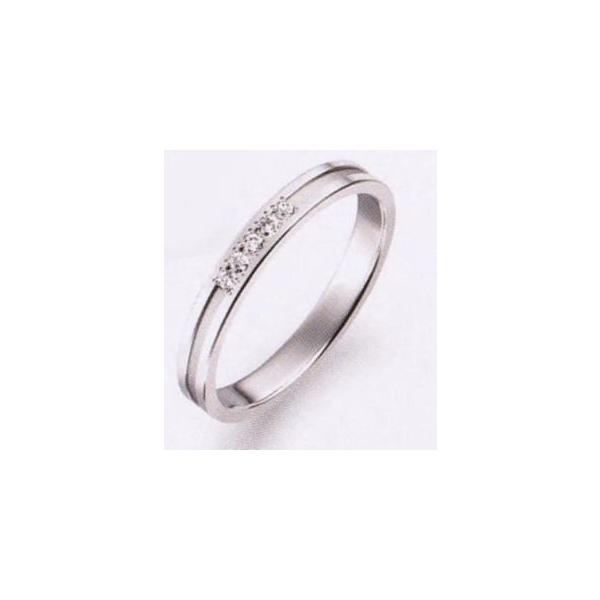 (4)  P702D　ダイヤ True Love トゥルーラブ パイロット お得な特別割引価格 Pt900 プラチナ マリッジリング 結婚指輪 ペアリング（1本）