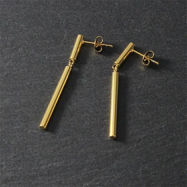 ピアス レディース ステンレス 揺れる ゆれる サージカルステンレス 両耳用 大人 シンプル ゴールド ステンレスジュエリー 金属アレルギー 爆買い クリスマス