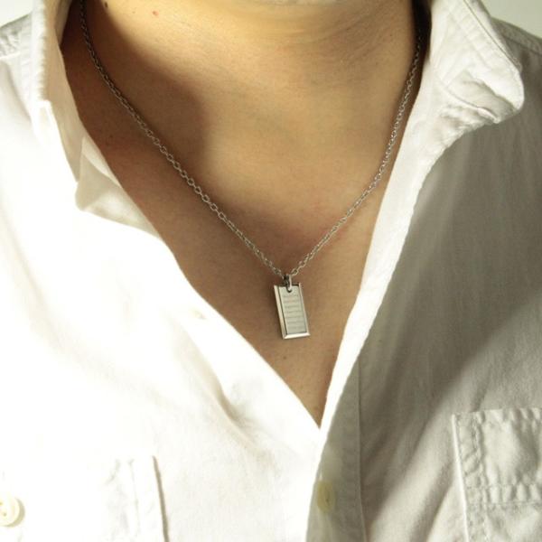 ネックレス メンズ 男性 ブランド 人気ブランド Close To Me St メッセージ プレート ペンダント Buyee Buyee Japanese Proxy Service Buy From Japan Bot Online