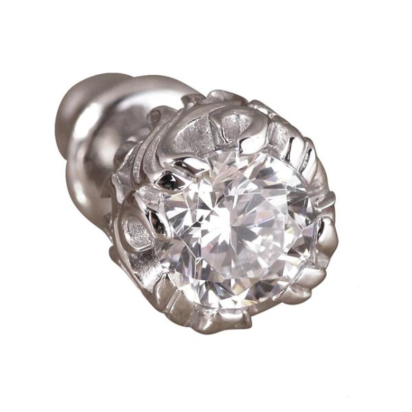 ジルコニア ピアス メンズ 男性 Royal Stag Zest ホワイトキュービックジルコニア アラベスク シルバー片耳ピアス キャッチ付 Sp25 007 プレシャスジュエリーyahoo 店 通販 Yahoo ショッピング