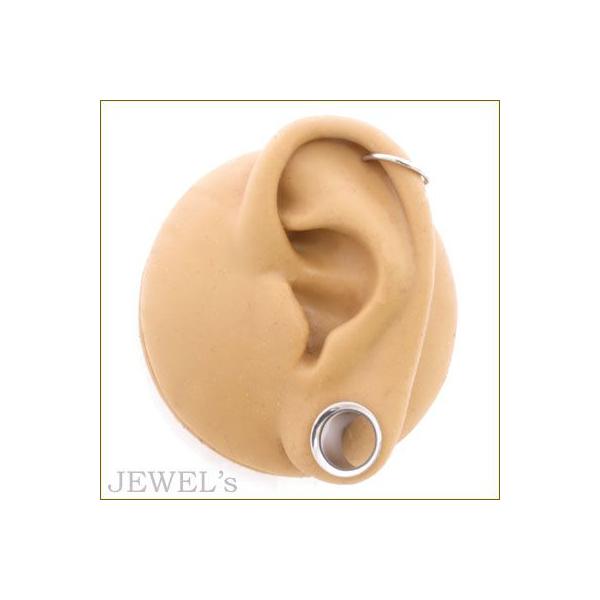 ボディピアス 14mm シングルフレアトンネルホール 耳ピアス 拡張 シルバー シンプル Oリング ホールトゥ Buyee Buyee 日本の通販商品 オークションの代理入札 代理購入