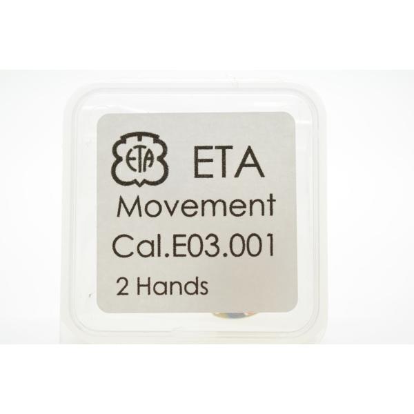 時計部品 ムーブメント ETA エタ E03.001 2針 2Handa 時計修理 ムーブ交換 クォーツ 【送料無料】