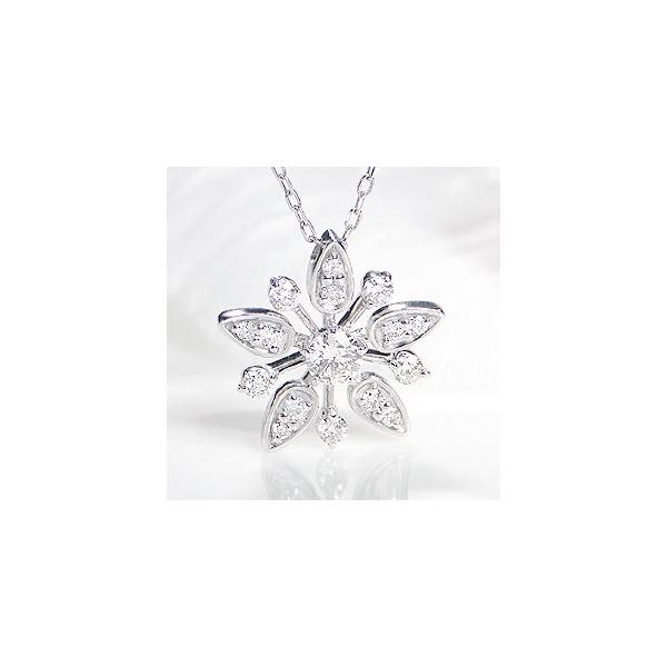 Jeweluce K18WG/PG/YG ゴールド ダイヤモンド ダイヤ ペンダント  