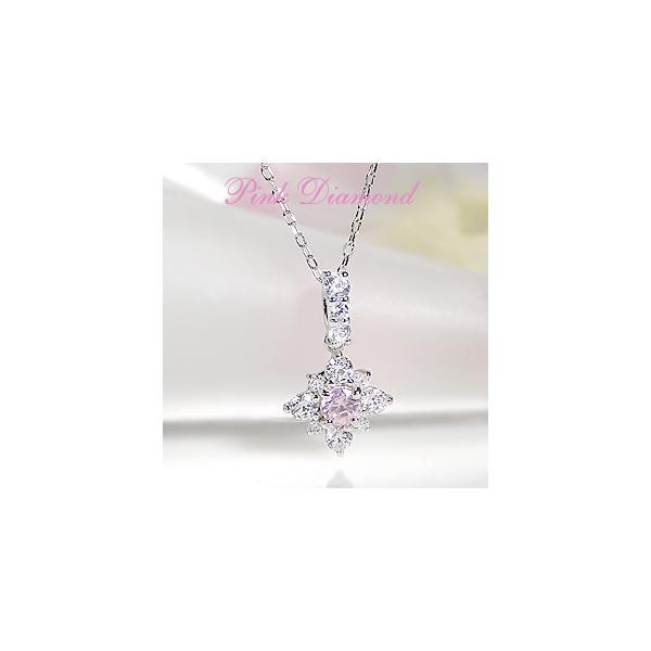 Jeweluce（ジュエルーチェ） pt900 天然ピンクダイヤモンド 0.07ct