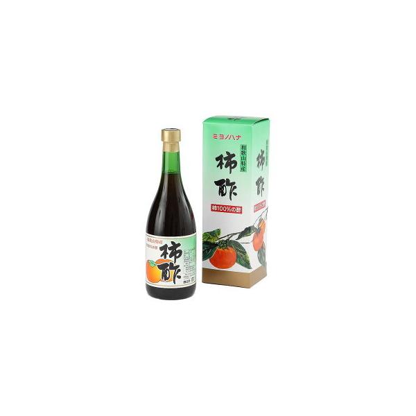 【送料無料】ミヨノハナ　柿酢　720ｍｌ　（田村造酢）