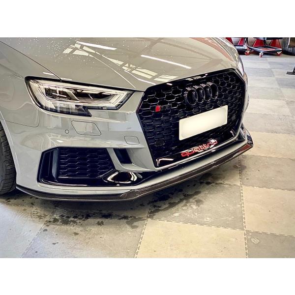 Audi RS3 8V DRY CARBON SPLITTER AP DESIGN
