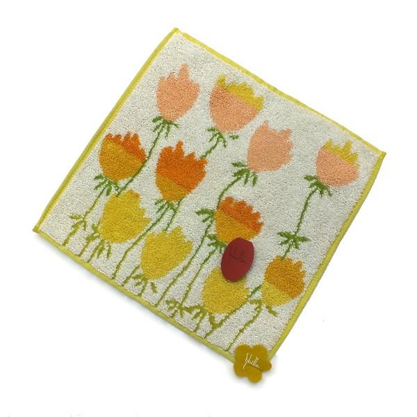 Sybilla シビラ のタオルハンカチアートフラワー イエロー Sy 1085 2 Joyfulstore 通販 Yahoo ショッピング
