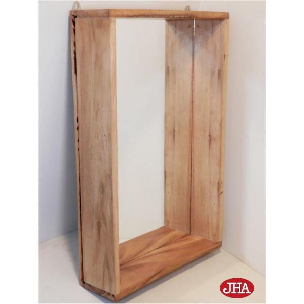 壁掛け鏡 おしゃれ 天然木 ウォール Jhaアンティーク ボックスミラー ナチュラル W400 H600 D115 At 12 収納 木製 洗面 トイレ 店舗 木枠 Buyee Buyee Japanese Proxy Service Buy From Japan Bot Online