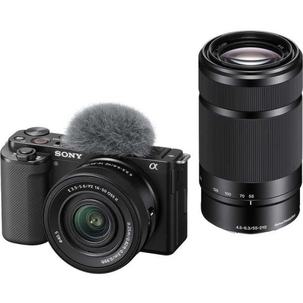 ソニー VLOGCAM ZV-E10 ダブルズームレンズキット ブラック [ZV-E10X B]
